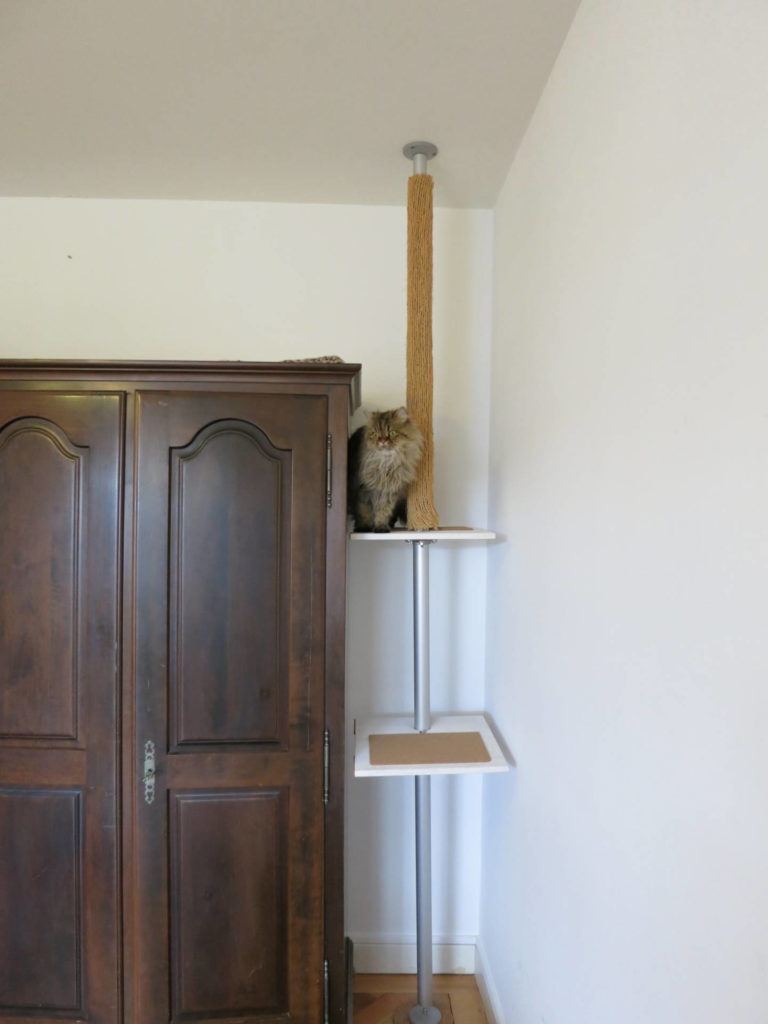 DIY Cat Tree Ikea Stolmen Hack
