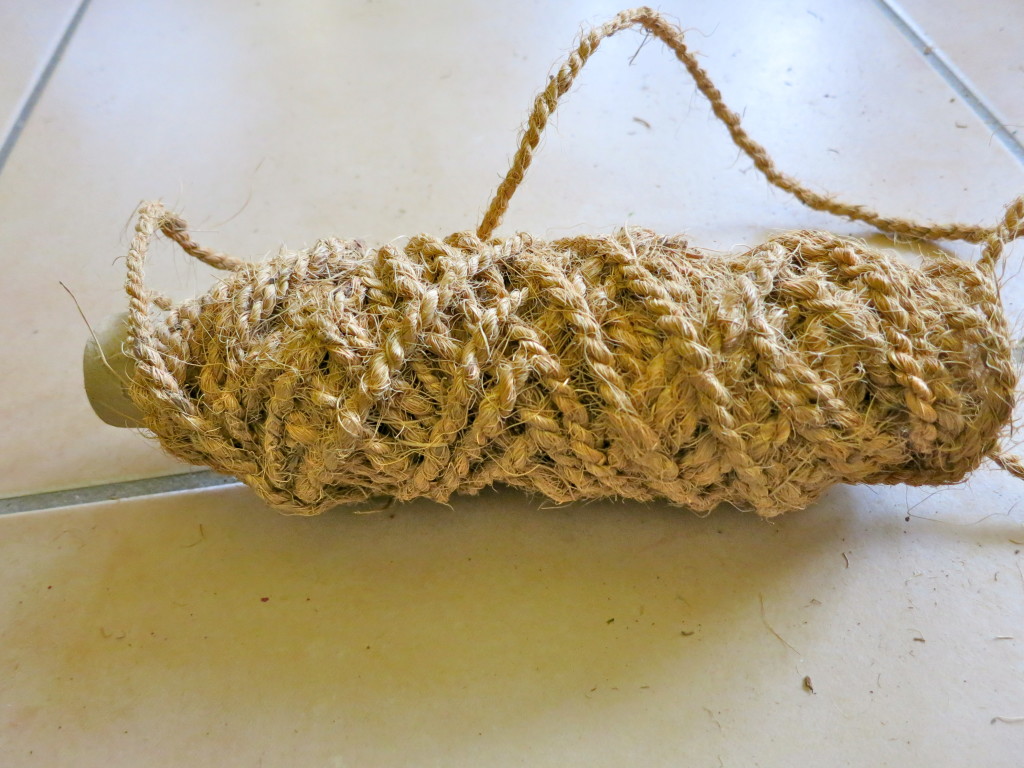 sisal rope cat scratching DIY