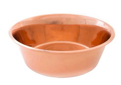 copper cat bowl