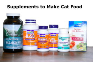 Supplements to Make Raw Cat Food